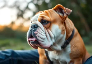 a brown and white dog sitting on top of a person's lap